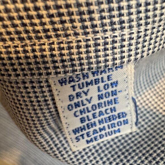 Ralph Lauren Blue Label 17-34 Longsleeve 100% Cotton Button-Up Button-Down Shirt - Picture 5 of 5